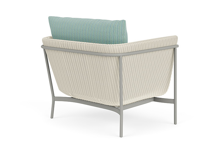 Lloyd Flanders™ Solstice Lounge Chair - Ivory, Platinum