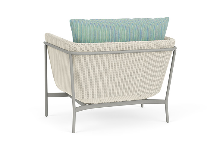 Lloyd Flanders™ Solstice Lounge Chair - Ivory, Platinum