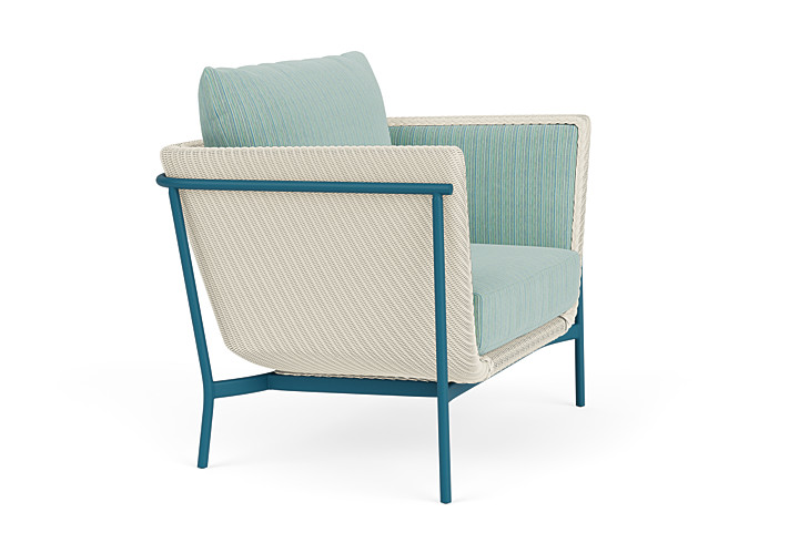 Lloyd Flanders™ Solstice Lounge Chair - Ivory, Peacock