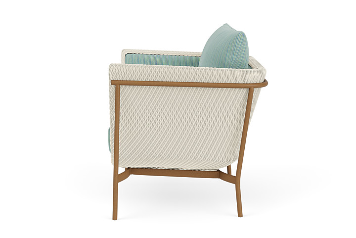 Lloyd Flanders™ Solstice Lounge Chair - Ivory, Hickory