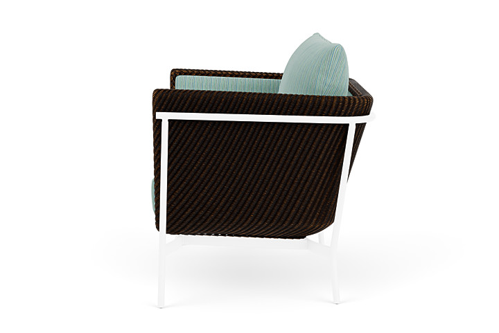 Lloyd Flanders™ Solstice Lounge Chair - Mink, White