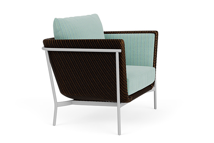 Lloyd Flanders™ Solstice Lounge Chair - Mink, Metallic Silver