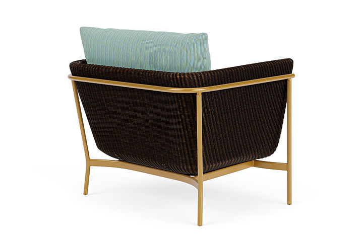 Lloyd Flanders™ Solstice Lounge Chair - Mink, Metallic Gold