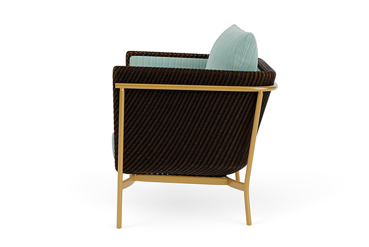 Lloyd Flanders™ Solstice Lounge Chair - Mink, Metallic Gold