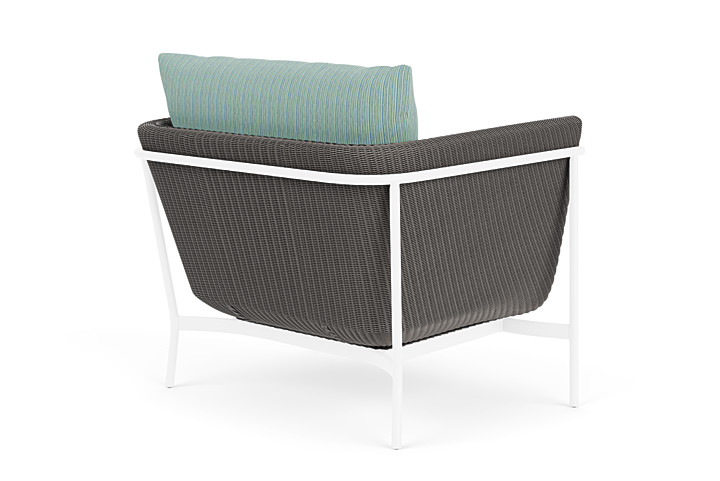 Lloyd Flanders™ Solstice Lounge Chair - Pewter, White