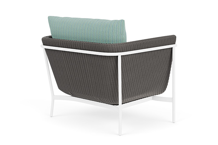 Lloyd Flanders™ Solstice Lounge Chair - Pewter, Matte White