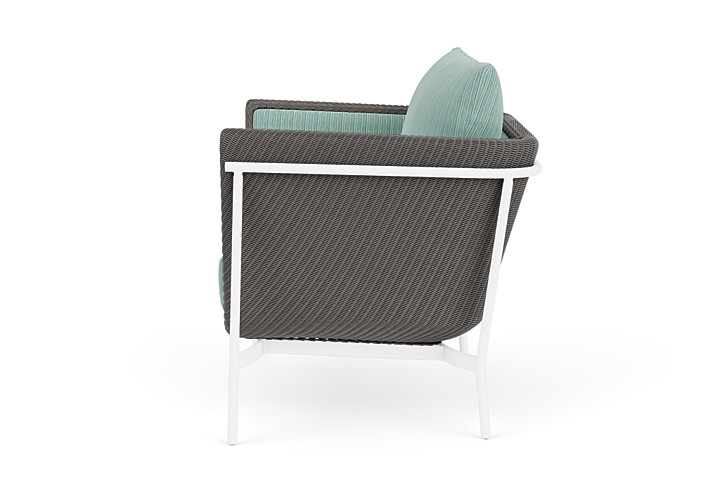 Lloyd Flanders™ Solstice Lounge Chair - Pewter, Matte White