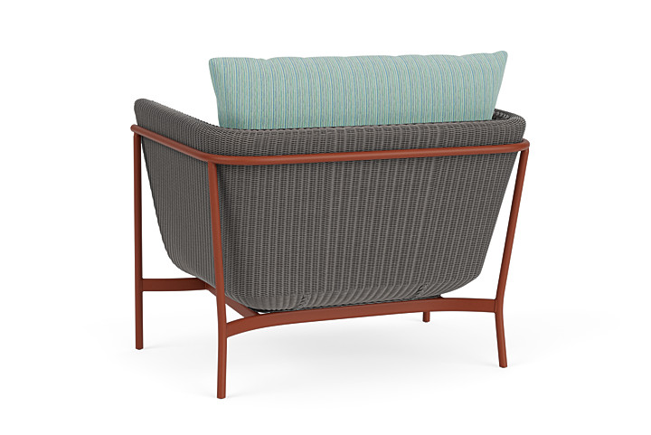 Lloyd Flanders™ Solstice Lounge Chair - Pewter, Terracotta