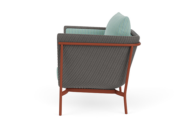 Lloyd Flanders™ Solstice Lounge Chair - Pewter, Terracotta