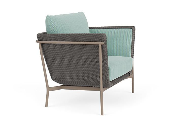 Lloyd Flanders™ Solstice Lounge Chair - Pewter, French Beige