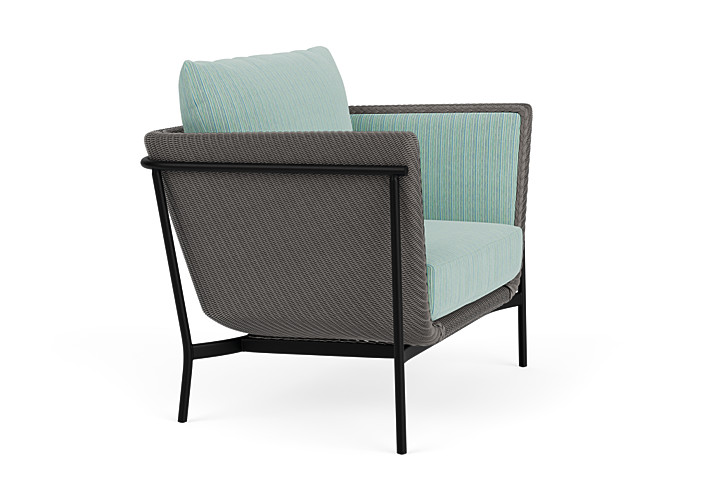 Lloyd Flanders™ Solstice Lounge Chair - Pewter, Ebony