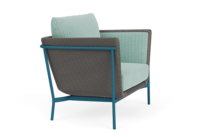 Lloyd Flanders™ Solstice Lounge Chair - Pewter, Peacock