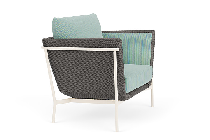 Lloyd Flanders™ Solstice Lounge Chair - Pewter, Ivory