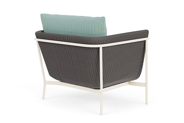 Lloyd Flanders™ Solstice Lounge Chair - Pewter, Ivory