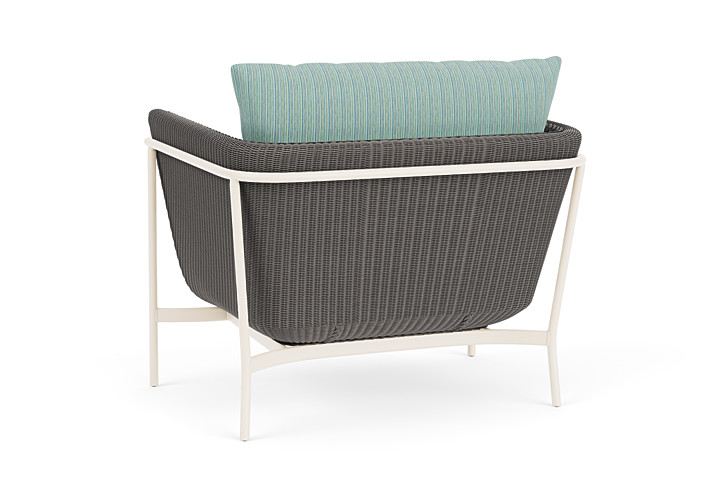 Lloyd Flanders™ Solstice Lounge Chair - Pewter, Ivory