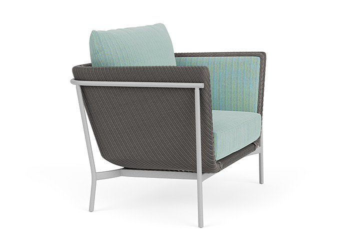 Lloyd Flanders™ Solstice Lounge Chair - Pewter, Metallic Silver