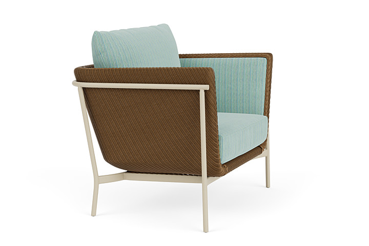 Lloyd Flanders™ Solstice Lounge Chair - Hickory, Linen