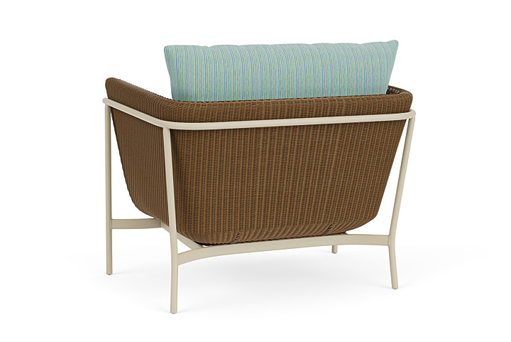 Lloyd Flanders™ Solstice Lounge Chair - Hickory, Linen