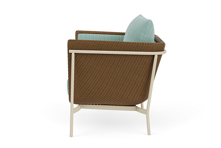 Lloyd Flanders™ Solstice Lounge Chair - Hickory, Linen