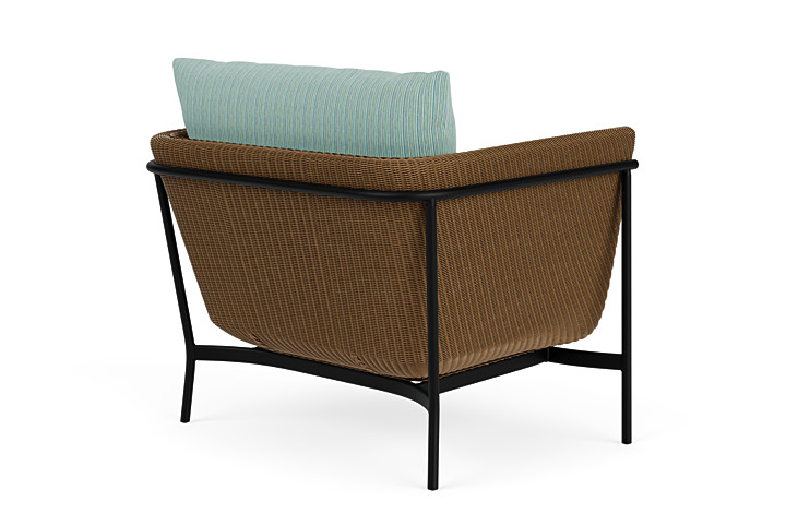 Lloyd Flanders™ Solstice Lounge Chair - Hickory, Ebony