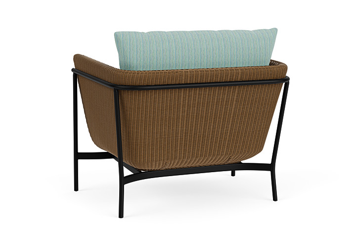 Lloyd Flanders™ Solstice Lounge Chair - Hickory, Ebony