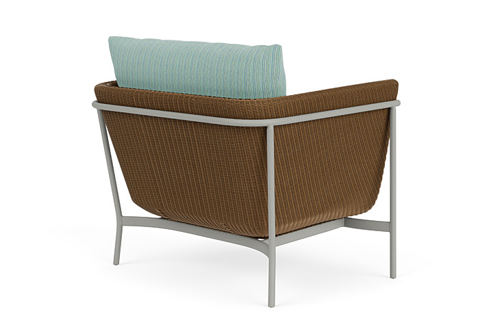 Lloyd Flanders™ Solstice Lounge Chair - Hickory, Platinum