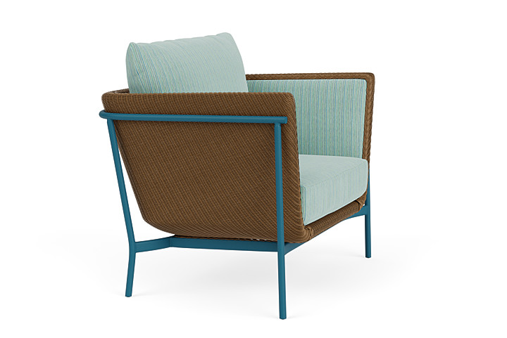 Lloyd Flanders™ Solstice Lounge Chair - Hickory, Peacock