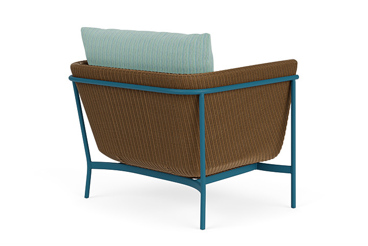 Lloyd Flanders™ Solstice Lounge Chair - Hickory, Peacock