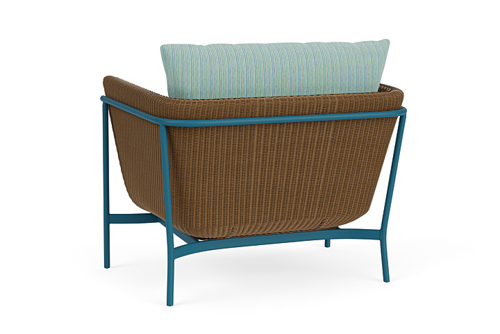 Lloyd Flanders™ Solstice Lounge Chair - Hickory, Peacock