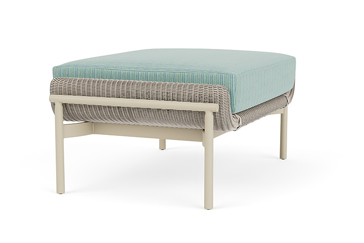 Lloyd Flanders™ Solstice Ottoman  - Linen, Linen