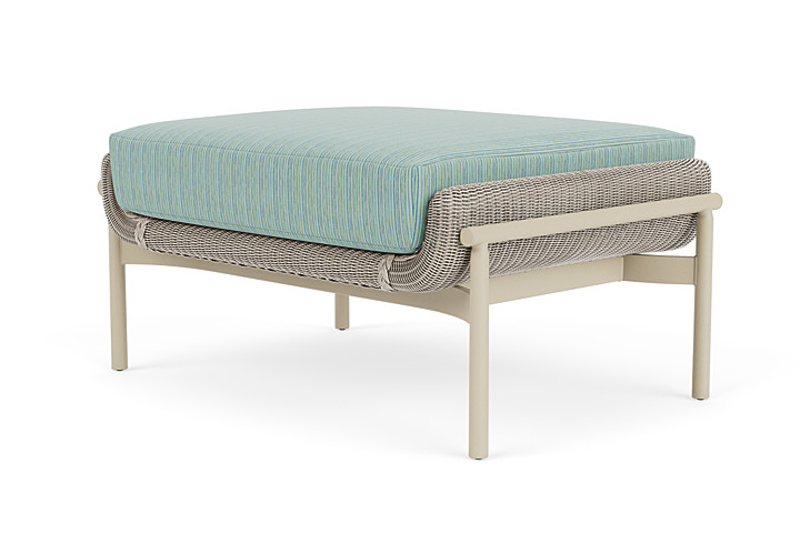 Lloyd Flanders™ Solstice Ottoman  - Linen, Linen