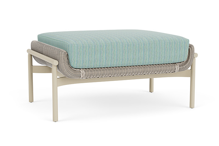 Lloyd Flanders™ Solstice Ottoman  - Linen, Linen