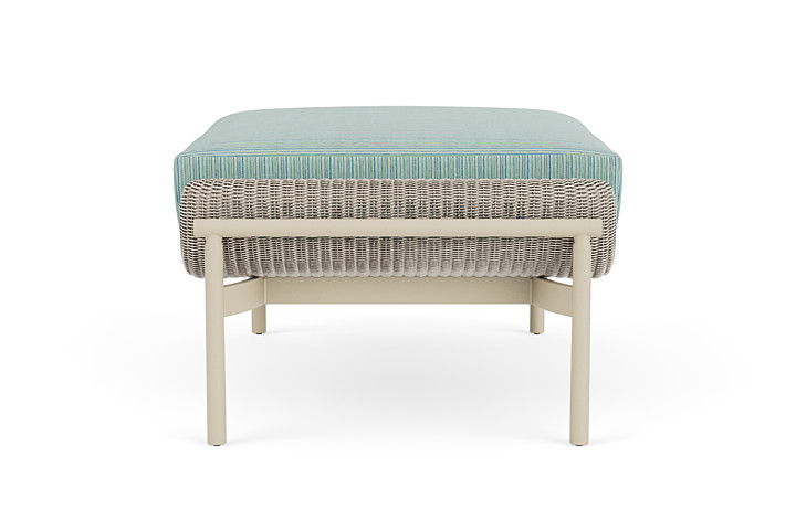 Lloyd Flanders™ Solstice Ottoman  - Linen, Linen