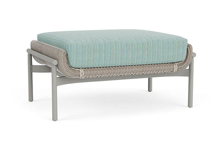 Lloyd Flanders™ Solstice Ottoman  - Linen, Platinum