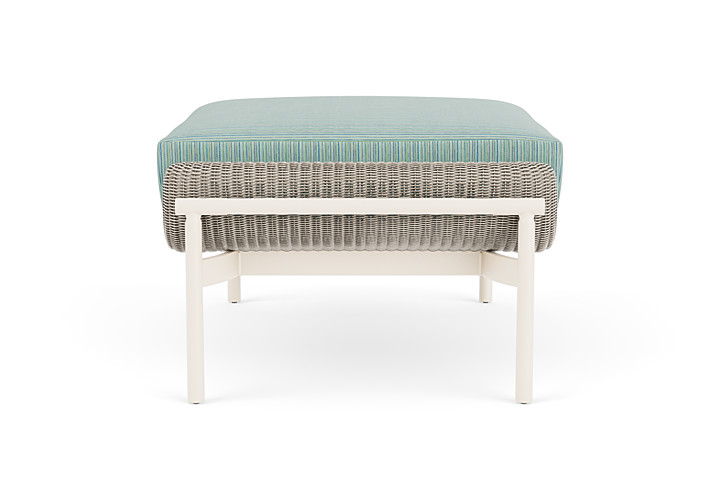 Lloyd Flanders™ Solstice Ottoman  - Linen, Ivory