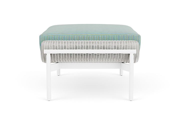 Lloyd Flanders™ Solstice Ottoman  - Matte White, Matte White