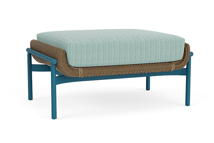 Lloyd Flanders™ Solstice Ottoman  - Fawn, Peacock