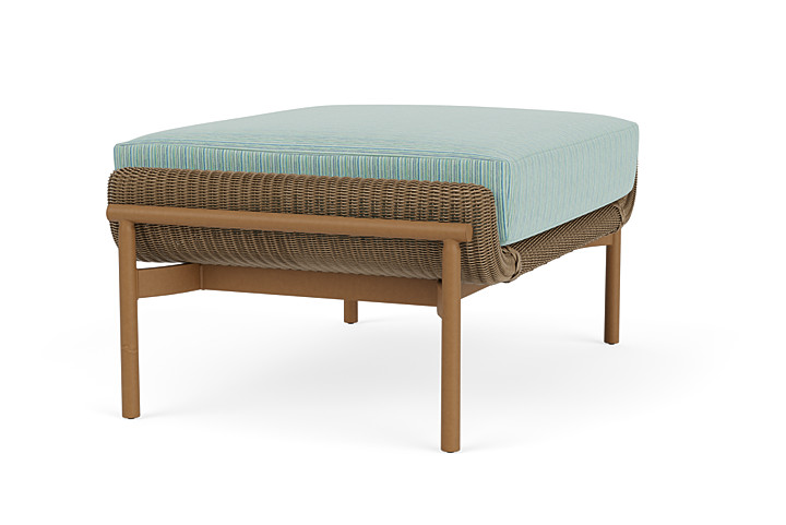 Lloyd Flanders™ Solstice Ottoman  - Fawn, Hickory