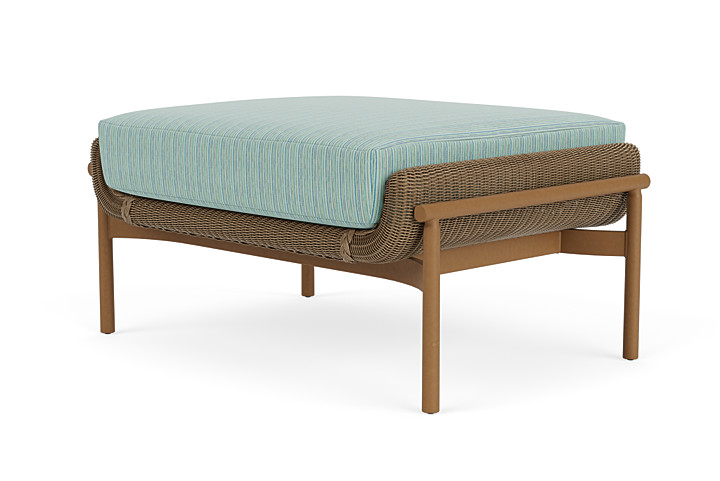 Lloyd Flanders™ Solstice Ottoman  - Fawn, Hickory