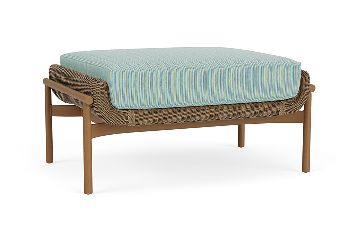 Lloyd Flanders™ Solstice Ottoman  - Fawn, Hickory