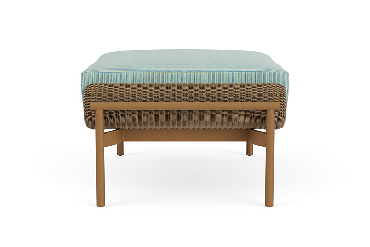 Lloyd Flanders™ Solstice Ottoman  - Fawn, Hickory