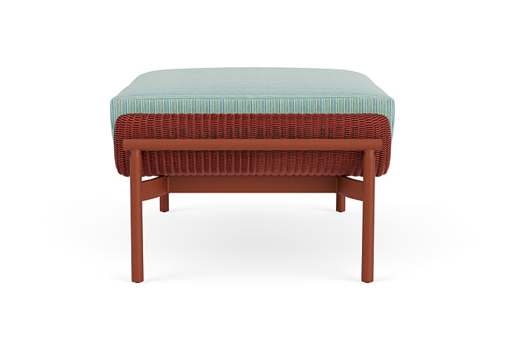 Lloyd Flanders™ Solstice Ottoman  - Terracotta, Terracotta