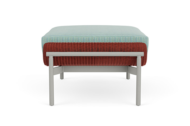 Lloyd Flanders™ Solstice Ottoman  - Terracotta, Platinum