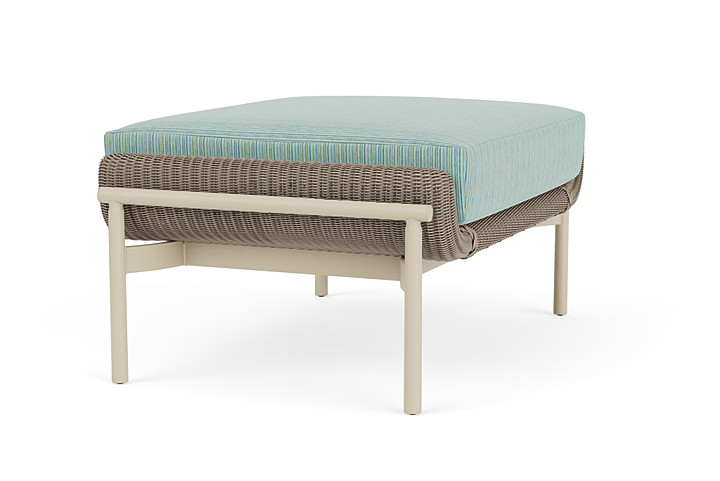 Lloyd Flanders™ Solstice Ottoman  - French Beige, Linen