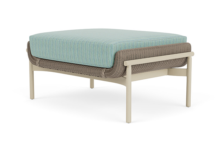 Lloyd Flanders™ Solstice Ottoman  - French Beige, Linen