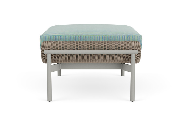 Lloyd Flanders™ Solstice Ottoman  - French Beige, Platinum