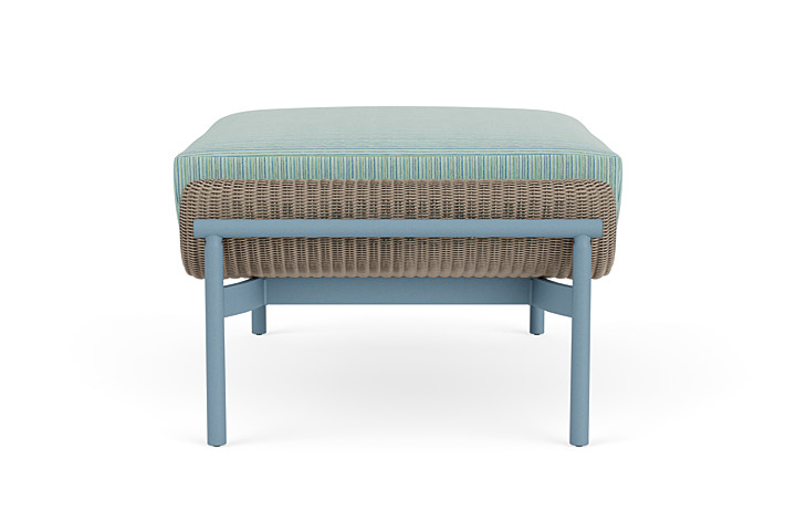 Lloyd Flanders™ Solstice Ottoman  - French Beige, Stillwater