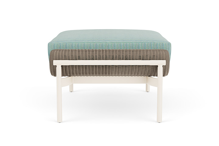 Lloyd Flanders™ Solstice Ottoman  - French Beige, Ivory