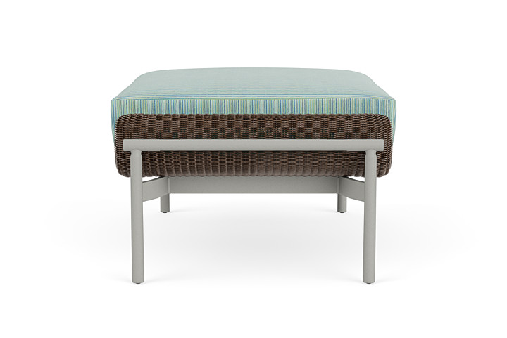 Lloyd Flanders™ Solstice Ottoman  - Bark, Platinum