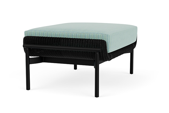 Lloyd Flanders™ Solstice Ottoman  - Ebony, Ebony